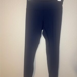 Lululemon Navy Wunder Train Leggings